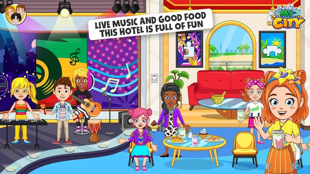 Download My City : Hotel [MOD Unlimited coins] for Android