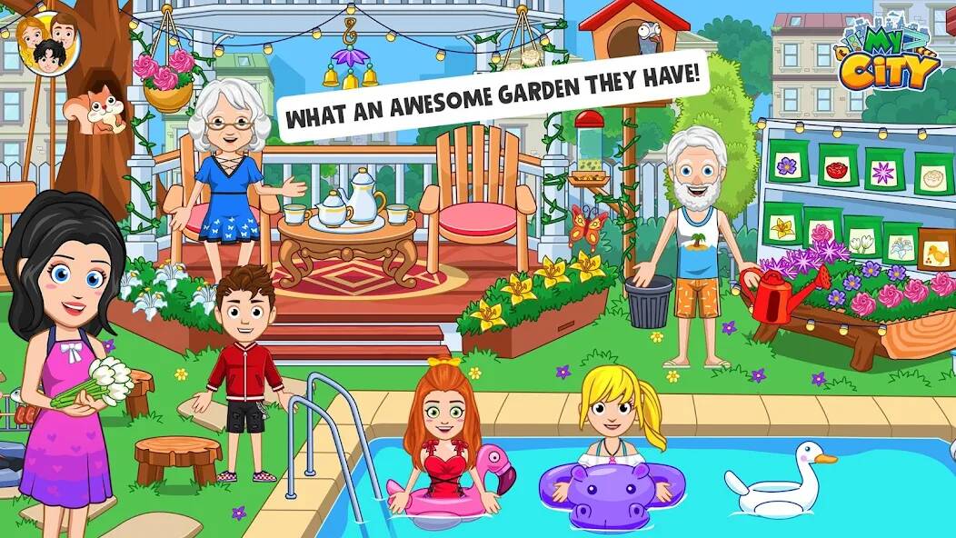 Download My City : Grandparents Home [MOD Unlimited coins] for Android