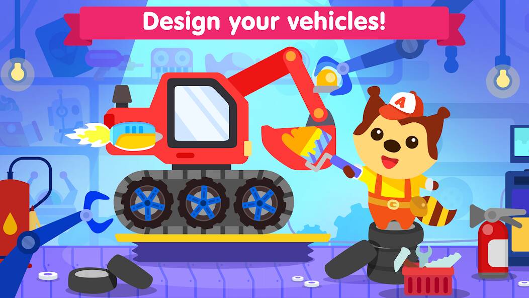 Download Car games for toddlers & kids [MOD coins] for Android