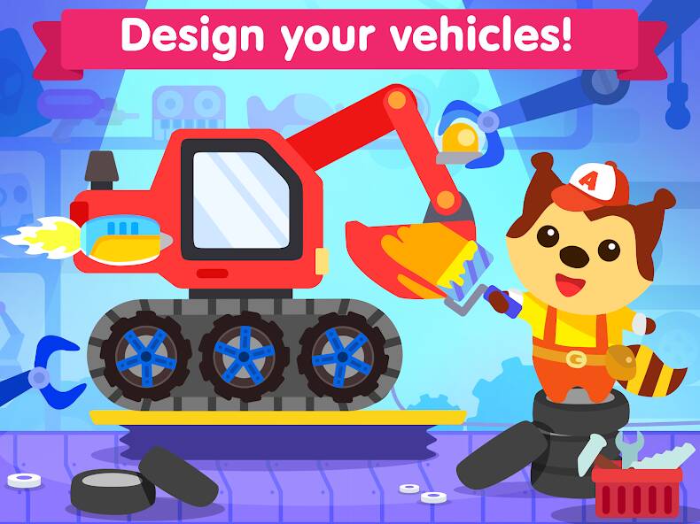 Download Car games for toddlers & kids [MOD coins] for Android