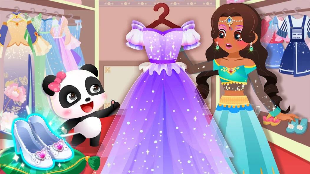 Download Little Panda: Princess Makeup [MOD money] for Android