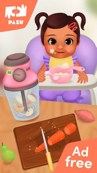 Download Baby care game & Dress up [MOD Unlimited coins] for Android