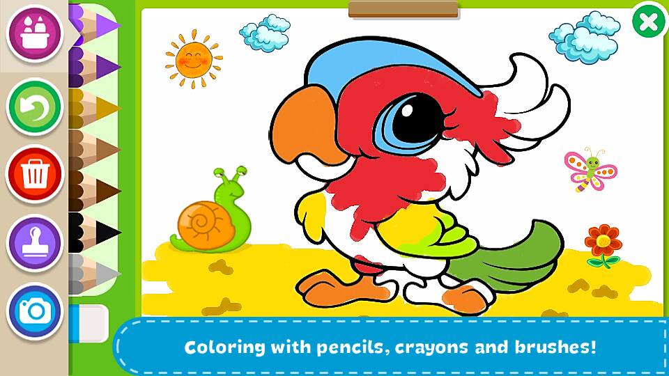 Download Coloring Book - Kids Paint [MOD money] for Android
