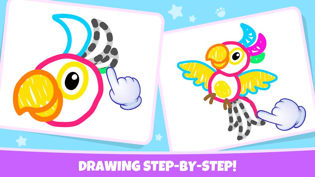 Download Drawing for kids! Toddler draw [MOD Unlimited money] for Android