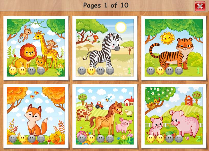 Download Kids puzzles - 3 and 5 years [MOD Unlimited coins] for Android