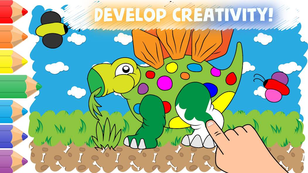 Download Easy coloring pages for kids [MOD money] for Android