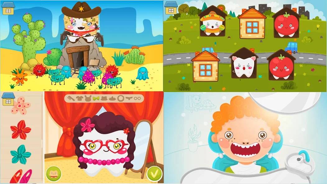 Download Funny Teeth kids dentist care! [MOD Unlimited money] for Android