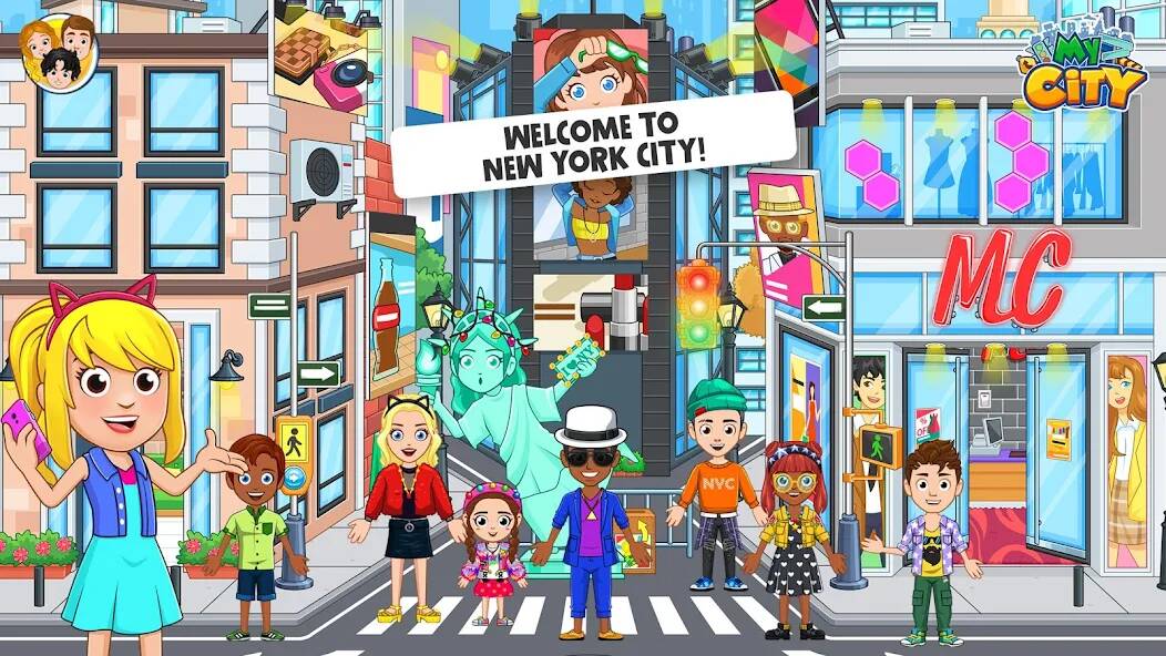 Download My City: NewYork Trip [MOD coins] for Android