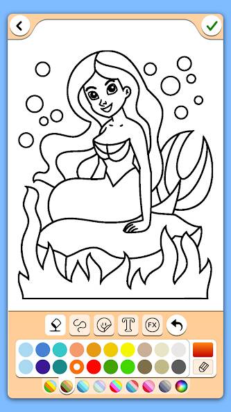 Download Coloring for girls and women [MOD coins] for Android