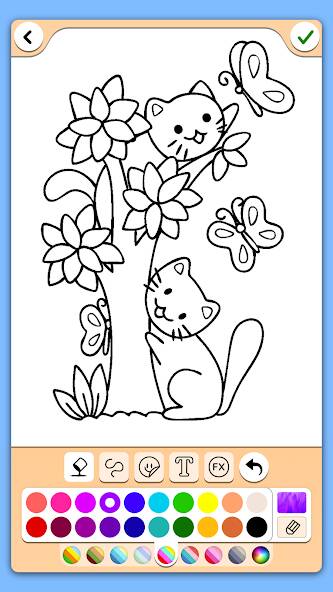 Download Coloring for girls and women [MOD coins] for Android