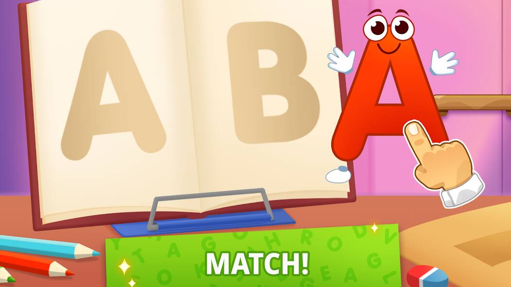 Download ABC kids! Alphabet, letters [MOD Unlimited coins] for Android