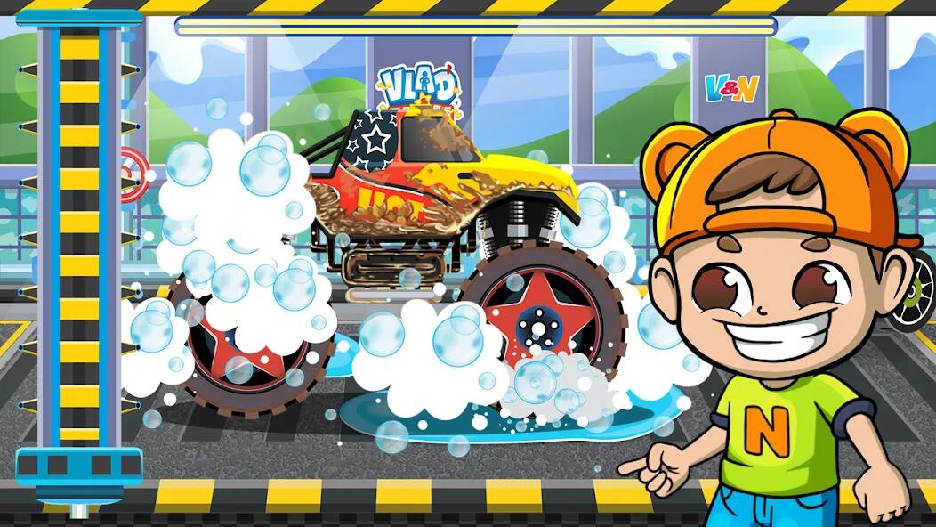 Download Monster Truck Vlad & Niki [MOD coins] for Android
