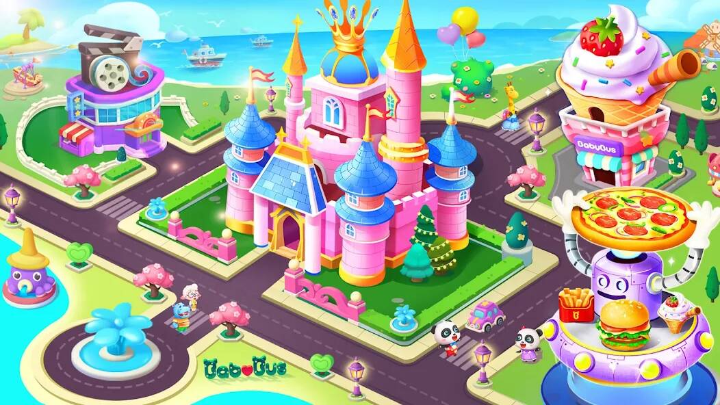 Download Baby Panda's City [MOD coins] for Android