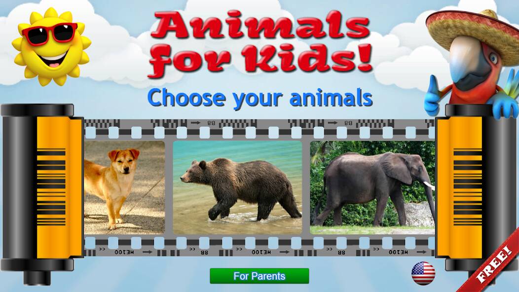 Download Animals for Kids [MOD coins] for Android