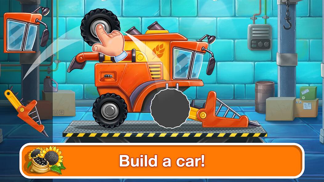 Download Tractor, car: kids farm games [MOD Unlimited coins] for Android