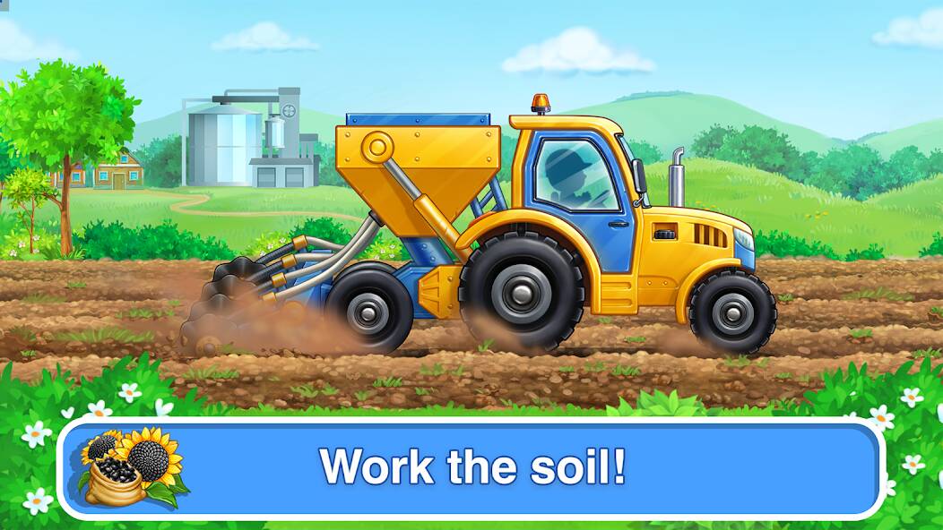 Download Tractor, car: kids farm games [MOD Unlimited coins] for Android