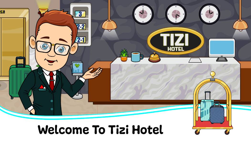 Download Tizi Town - My Hotel Games [MOD Unlimited coins] for Android