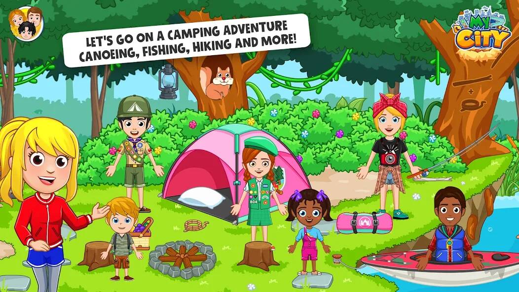 Download My City : Wildlife Camping [MOD coins] for Android