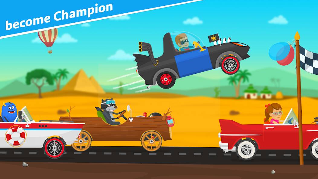 Download Racing car games for kids 2-5 [MOD Unlimited money] for Android