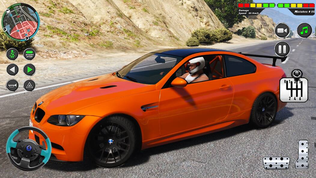 Download Modern Car Advance Driving 3D [MOD Unlimited money] for Android