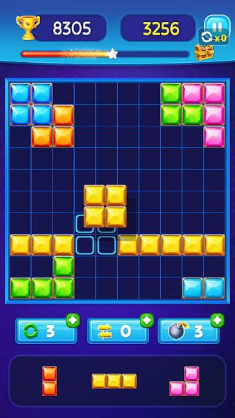 Download Block Puzzle - Gem Block [MOD coins] for Android