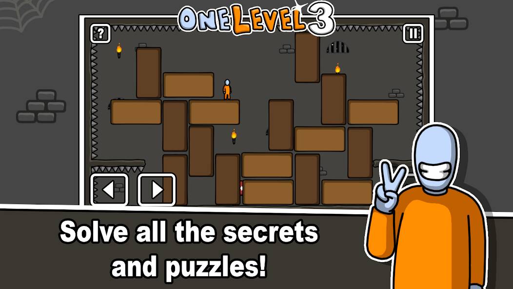 Download One Level 3 Stickman Jailbreak [MOD Unlimited coins] for Android