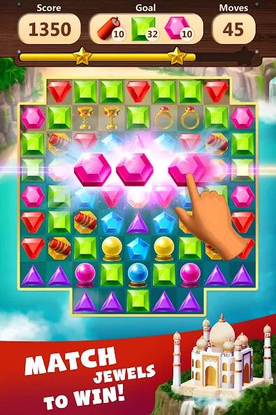 Download Jewels Planet - Match 3 Puzzle [MOD Unlimited money] for Android