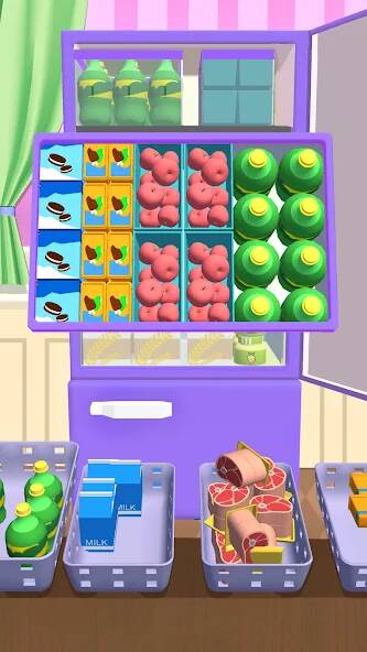 Download Fill Up Fridge?Organizing Game [MOD Unlimited money] for Android
