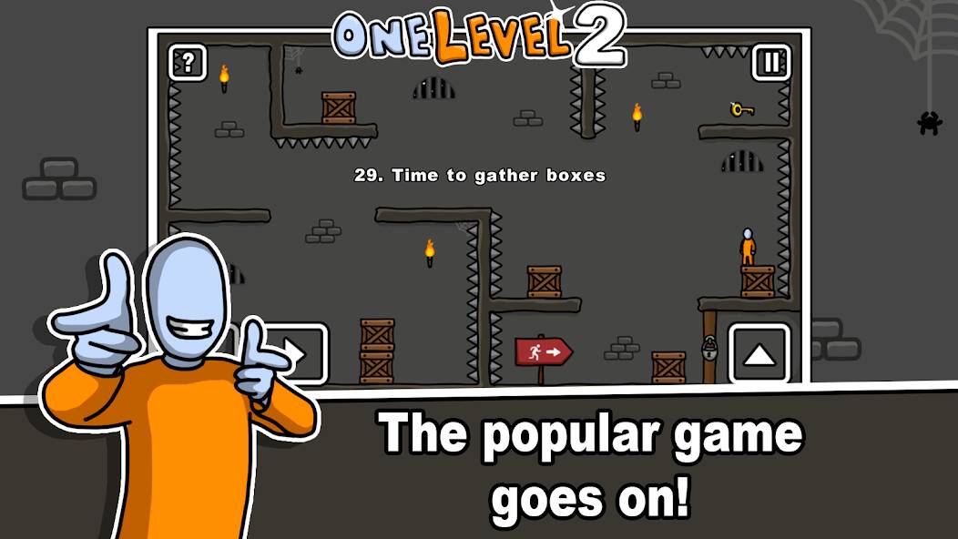 Download One Level 2 Stickman Jailbreak [MOD Unlimited money] for Android