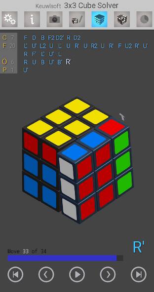 Download 3x3 Cube Solver [MOD Unlimited coins] for Android