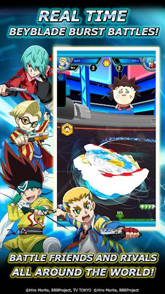 Download Beyblade Burst Rivals [MOD money] for Android