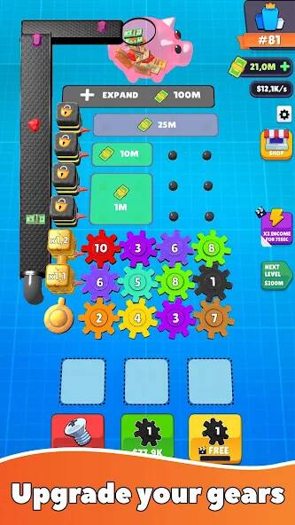 Download Gear Clicker [MOD Unlimited coins] for Android