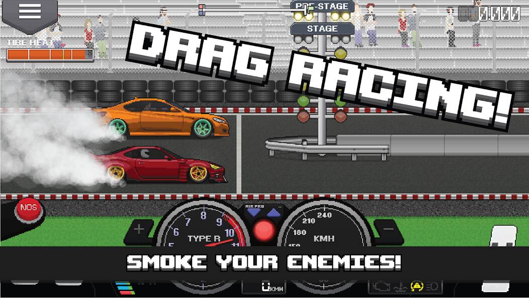 Download Pixel Car Racer [MOD Unlimited money] for Android