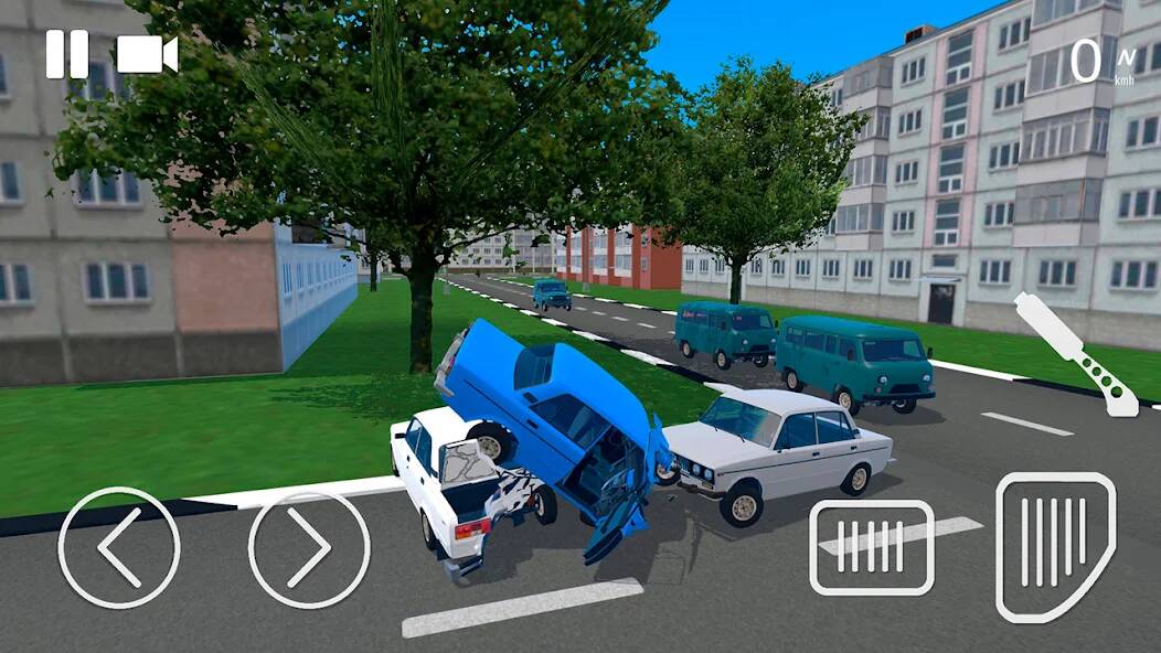Download Russian Car Crash Simulator [MOD coins] for Android