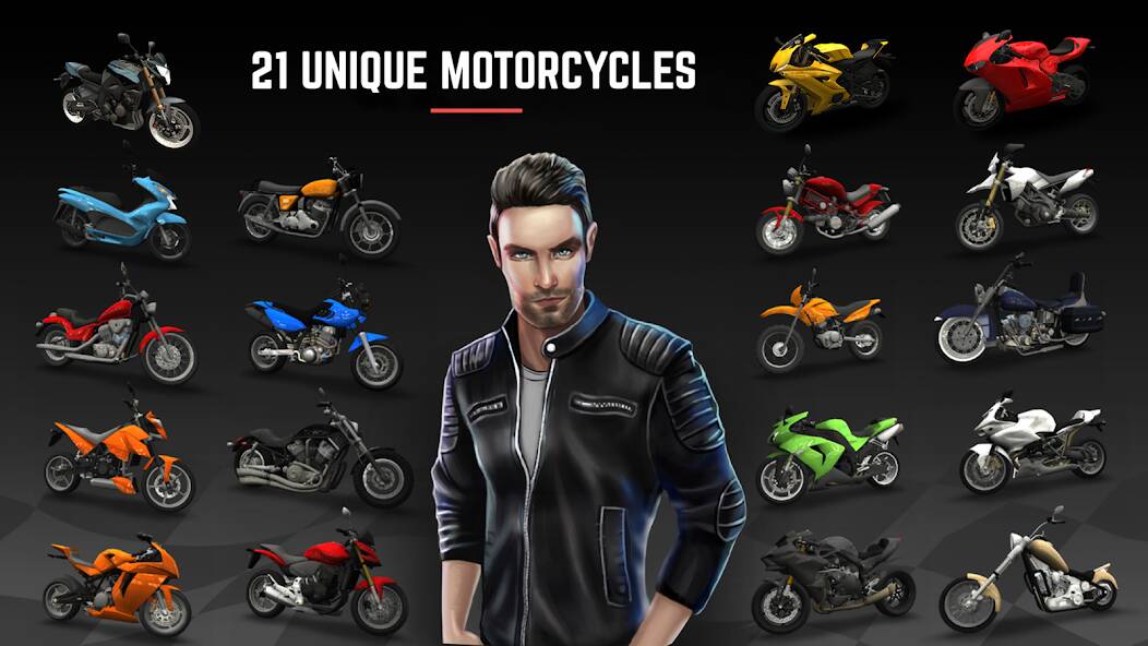 Download Racing Fever: Moto [MOD coins] for Android