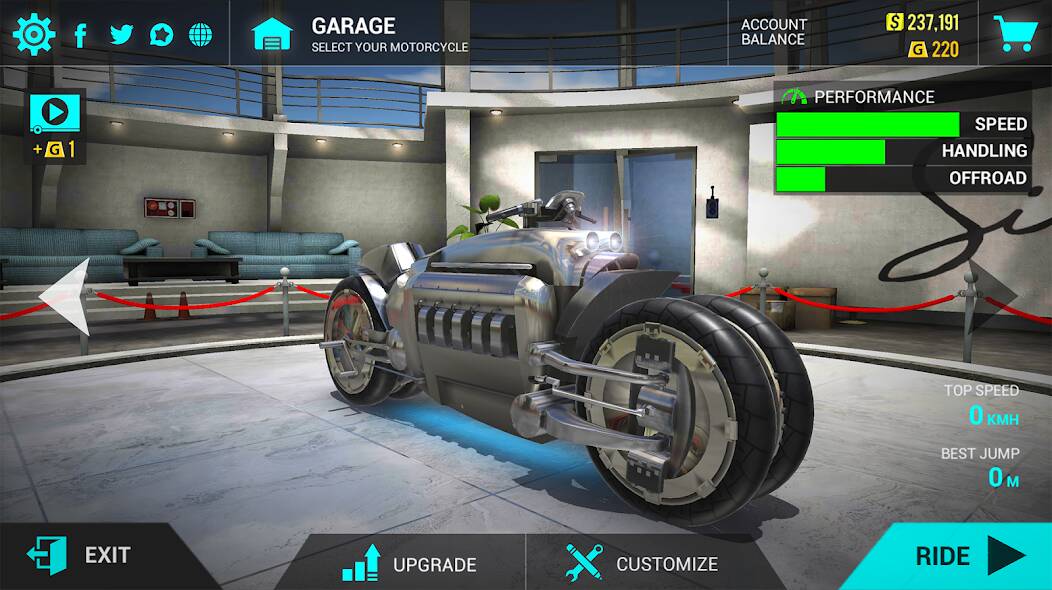 Download Ultimate Motorcycle Simulator [MOD money] for Android