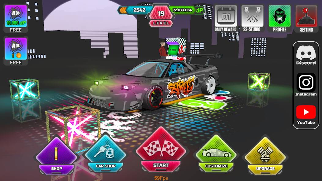 Download Project Drift 2.0 [MOD coins] for Android