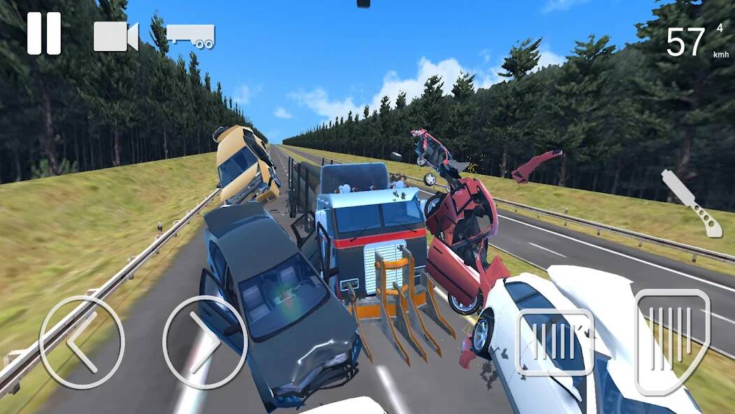 Download Truck Crash Simulator Accident [MOD money] for Android