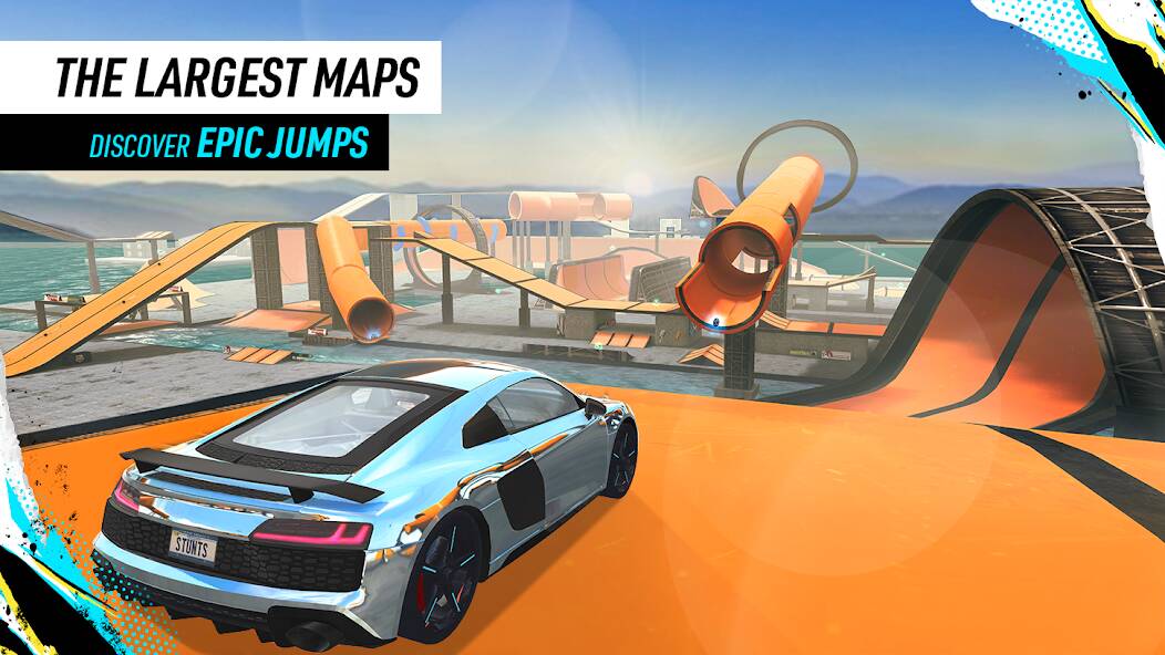 Download Car Stunt Races: Mega Ramps [MOD coins] for Android