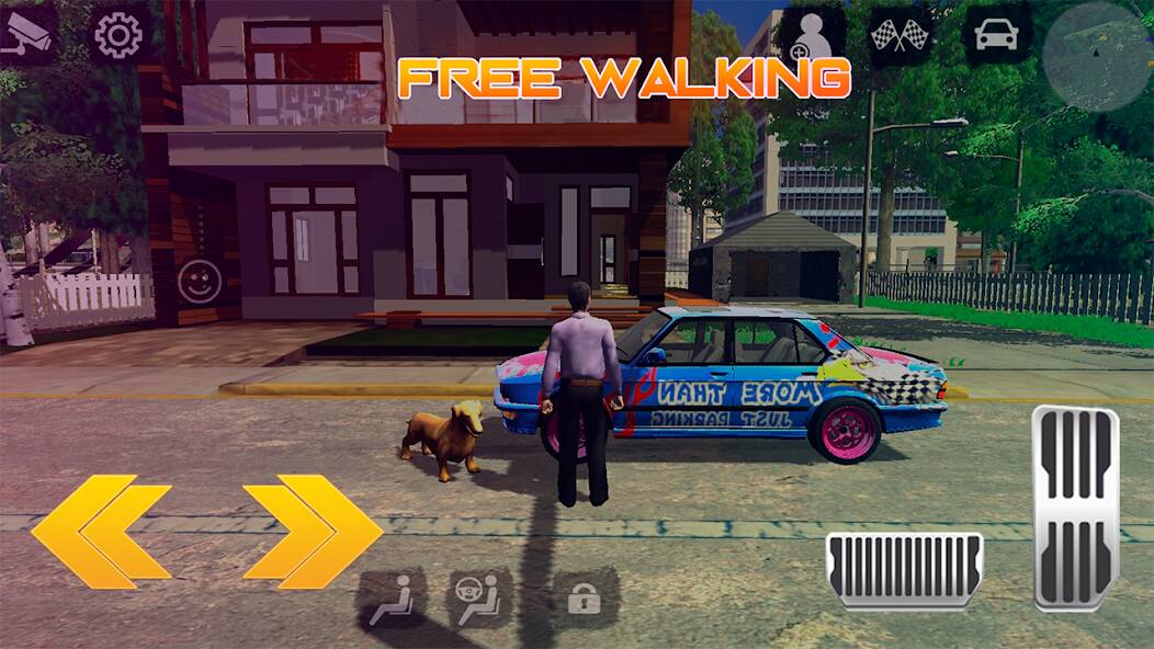 Download Super car parking - Car games [MOD money] for Android