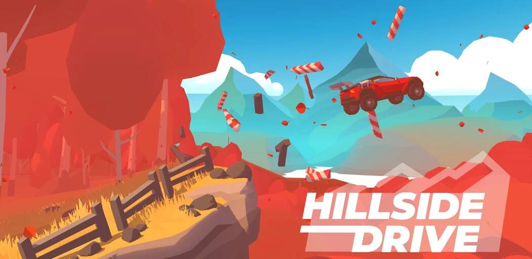 Download Hillside Drive: car racing [MOD coins] for Android