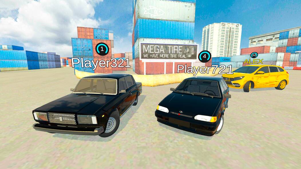 Download Lada Drift Simulator - Online [MOD money] for Android