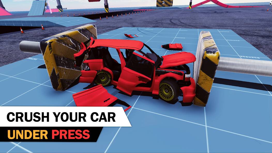 Download Stunt Car Crash Simulator [MOD Unlimited coins] for Android