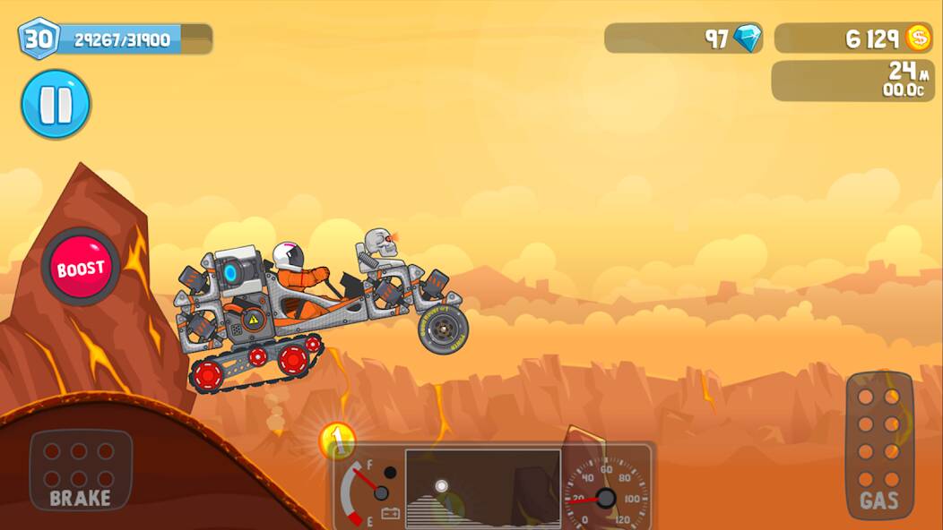 Download Rovercraft:Race Your Space Car [MOD coins] for Android
