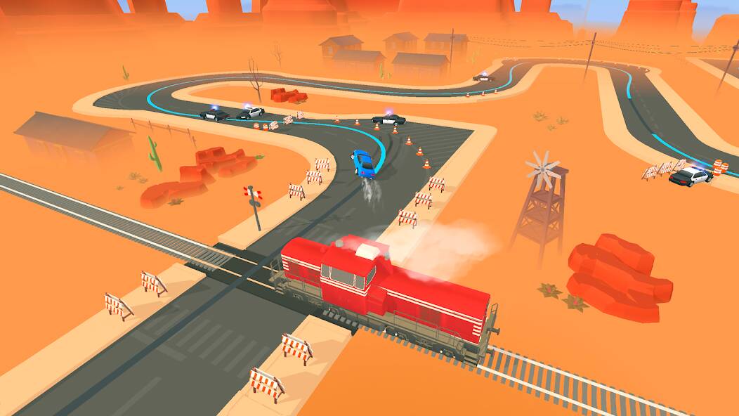 Download Line Race: Police Pursuit [MOD coins] for Android