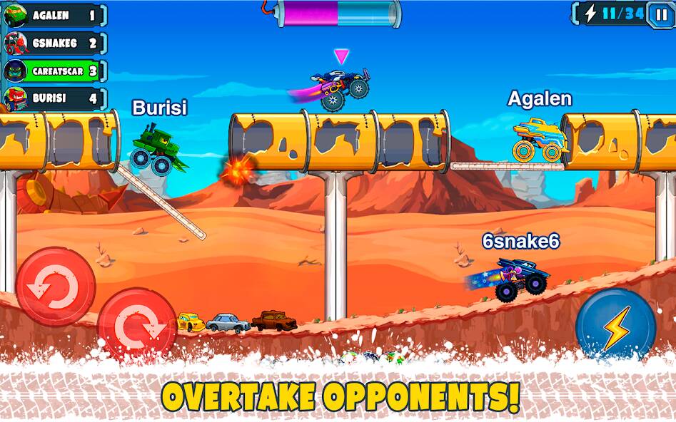 Download Car Eats Car Multiplayer Race [MOD Unlimited money] for Android