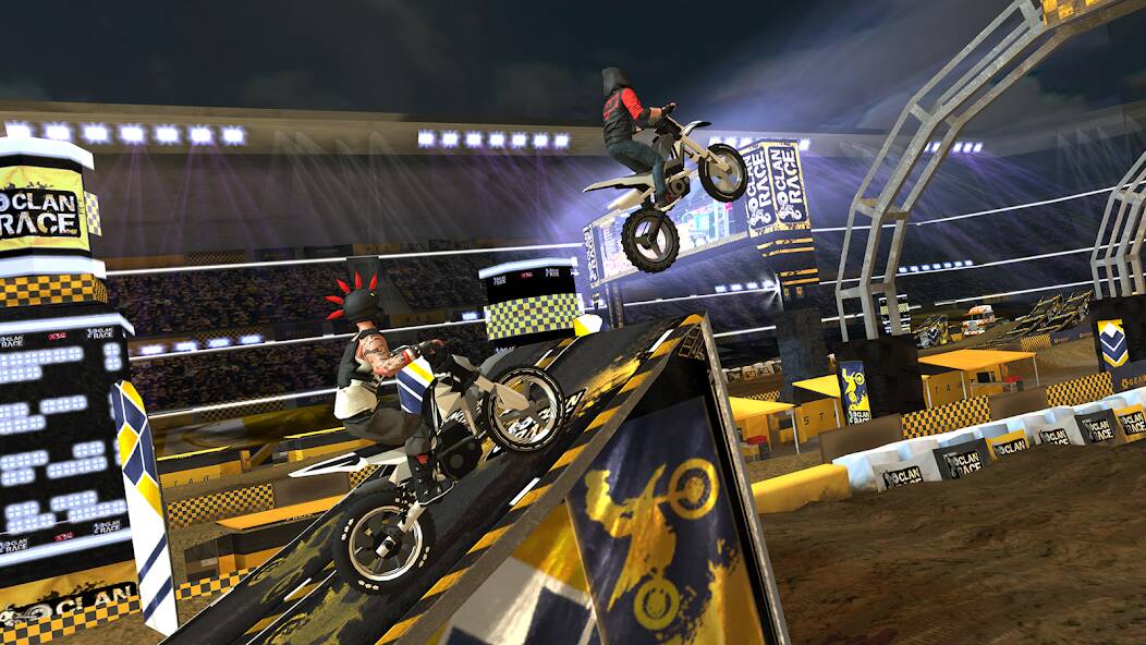 Download Clan Race: PVP Motocross races [MOD coins] for Android