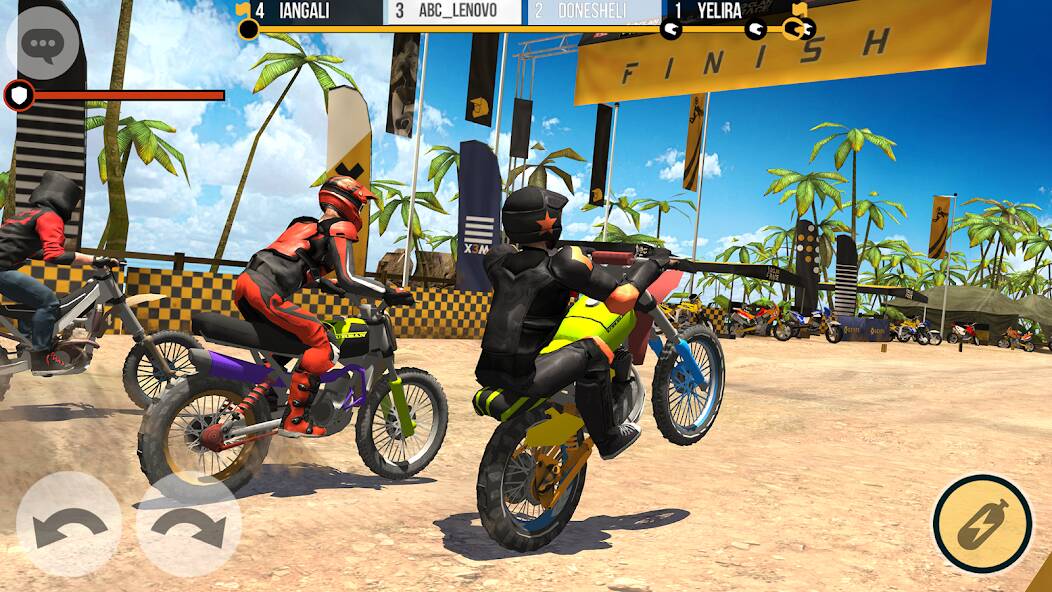 Download Clan Race: PVP Motocross races [MOD coins] for Android