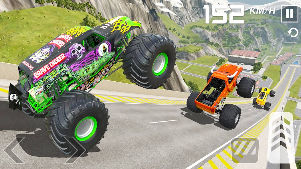Download Car Games: Monster Truck Stunt [MOD Unlimited money] for Android