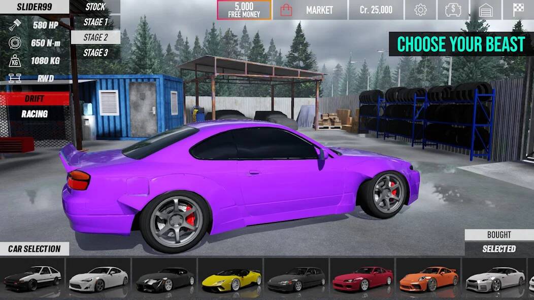 Download The Touge [MOD Unlimited coins] for Android